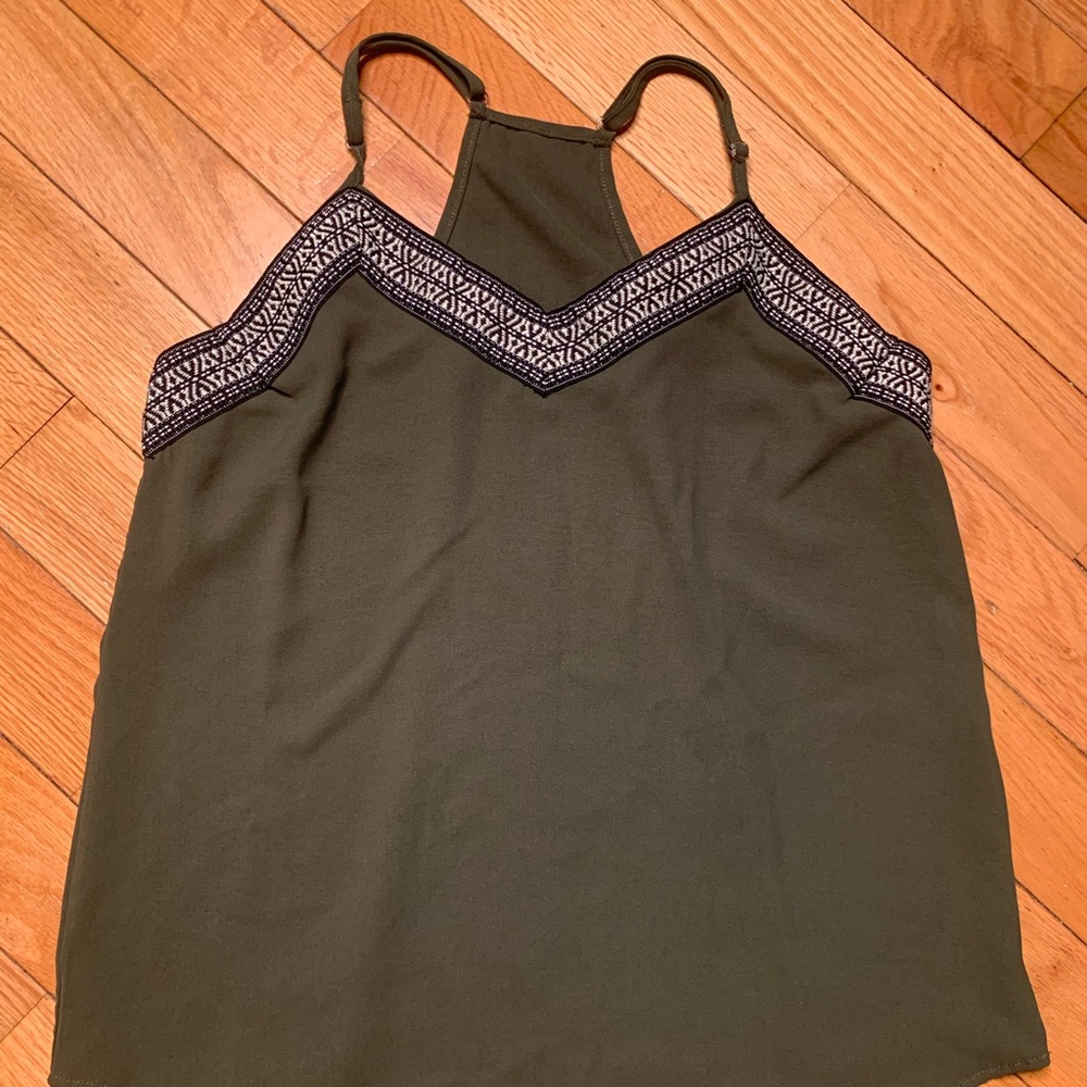 Green Adjustable Tank